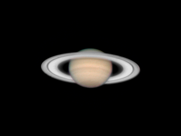 la planète Saturne, le 25 janvier 2006