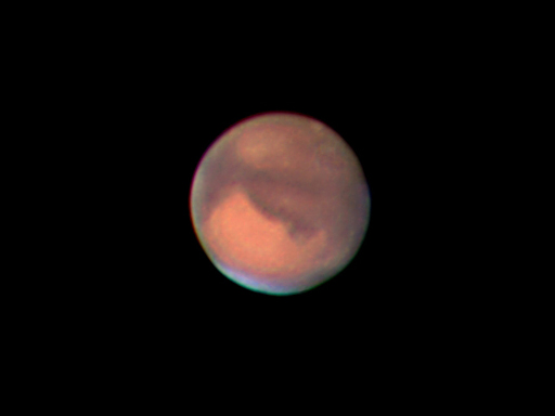 la planète Mars, le 18 novembre 2005