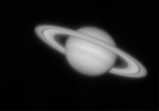 la planète Saturne, le 24 janvier 2007