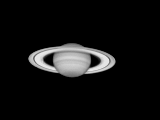 Saturne, traitée par double flat...