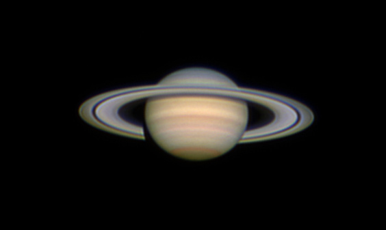 la plante Saturne, en mars 2007