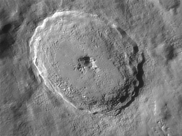 La lune & Tycho, le 11 novembre 2006
